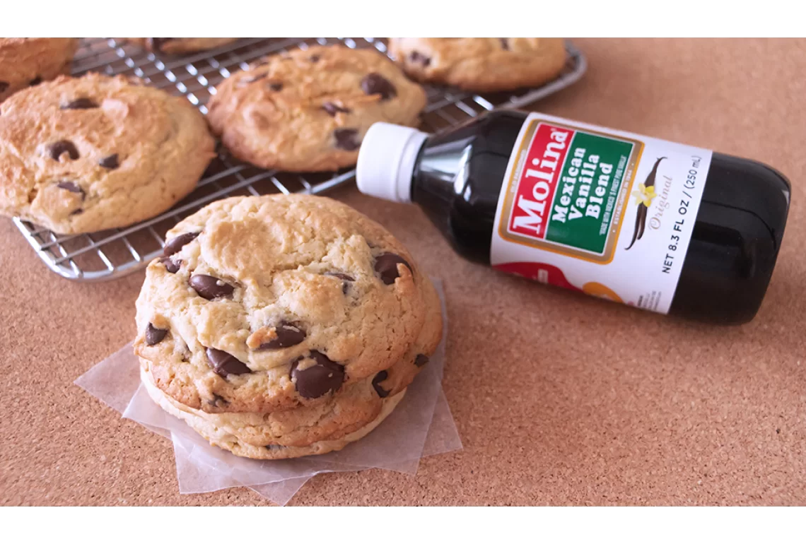Galletas con chispas de chocolate